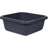 CURVER AFWASBAK VIERKANT 40CM 15L ANTRACIET (01833-308-00)